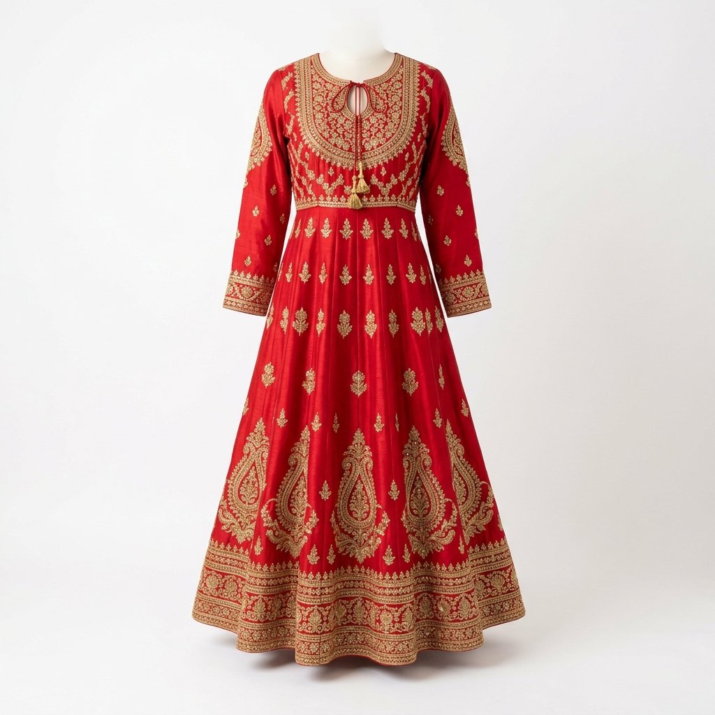 Embroidered Anarkali Kurta