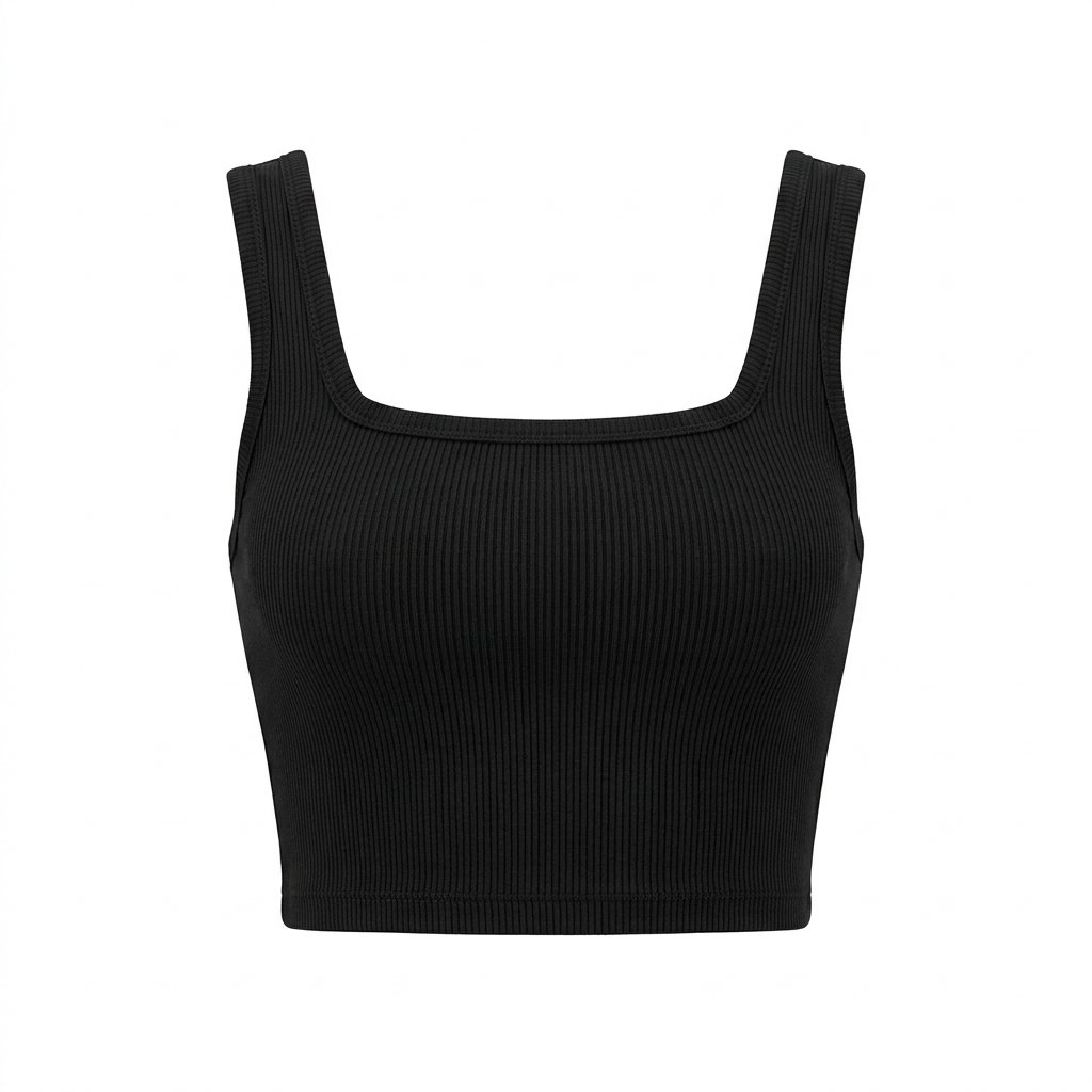Ribbed Crop Top